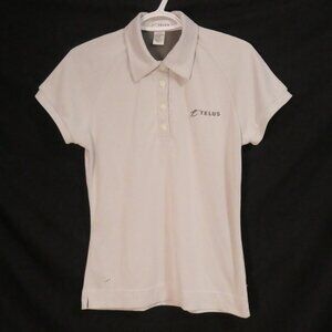 TELUS | W-M women's medium | Telus Golf Shirt *Imperfections- Tears and Snags